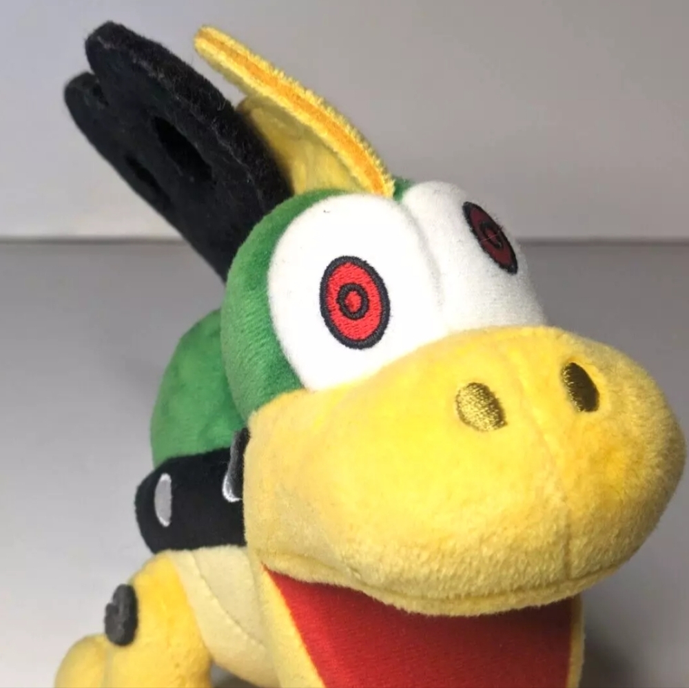 2014 LLC Little Buddy Super Mario Mesha Koopa Plush Toy 6" Yellow and Green - Picture 5 of 8